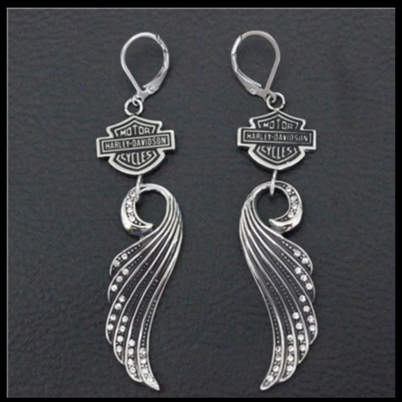 Harley-Davidson Jewelry - Limited! 🔥Wing Earrings